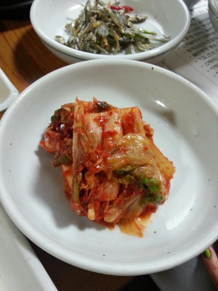 More kimchi! You can never have enough kimchi!